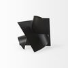 Francesca  Black Metal Sculptural Decorative Object, by Mercana, 11.81" length x 11.81" width x 11.81" height thumbnail 4