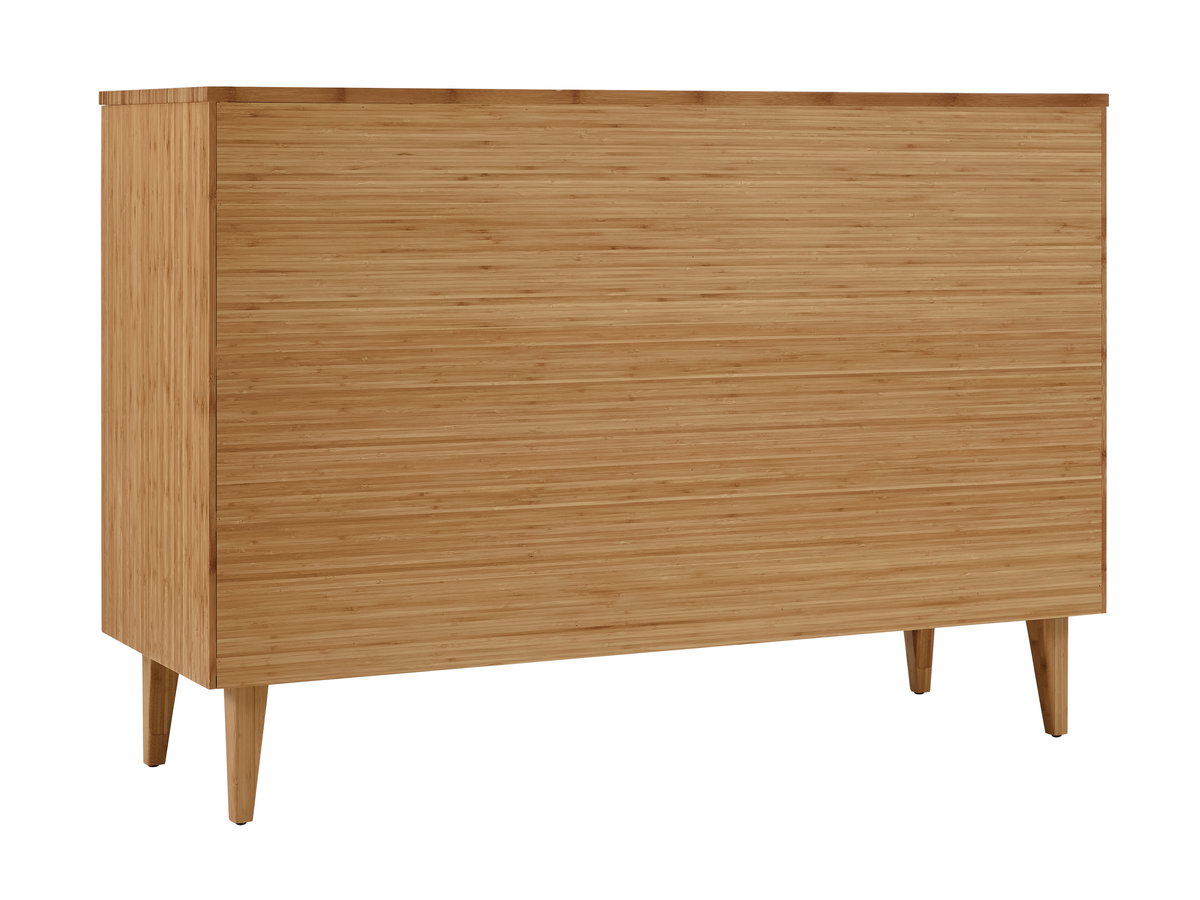 Sienna Six Drawer Double Dresser, Caramelized, by Greenington, 18.5" length x 52.5" width x 35.5" height View 5