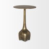 Risha Large Gold Metal Accent Table thumbnail 4