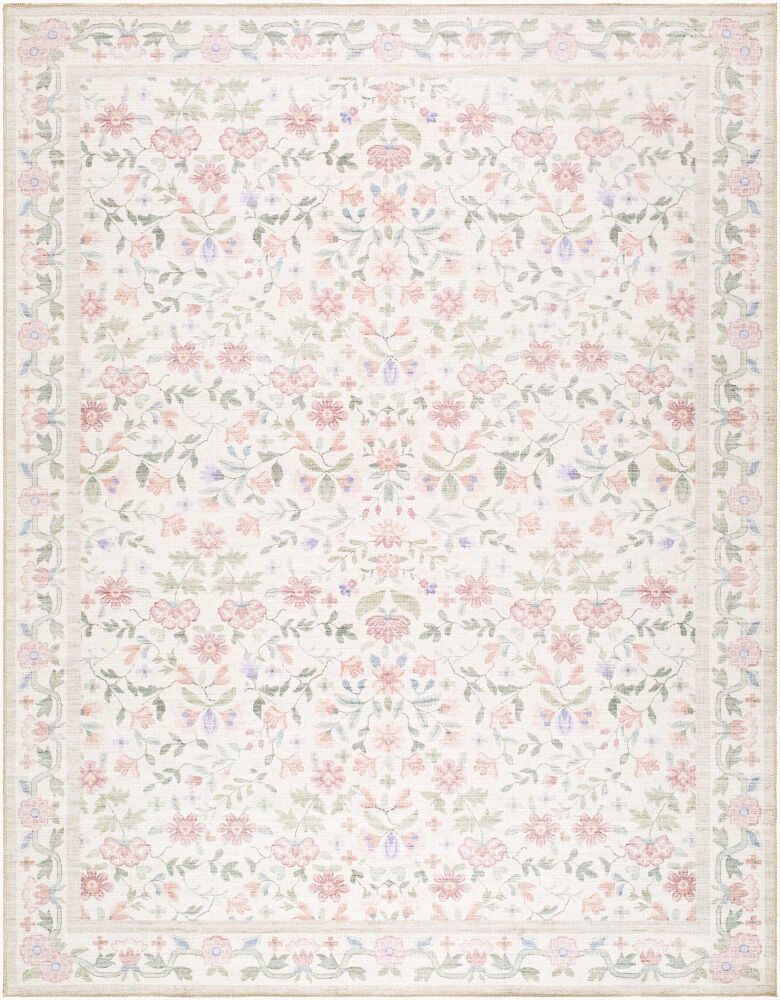 Thistle Machine Woven Rug, by Surya, 11'11.7" length x 8'10.3" width