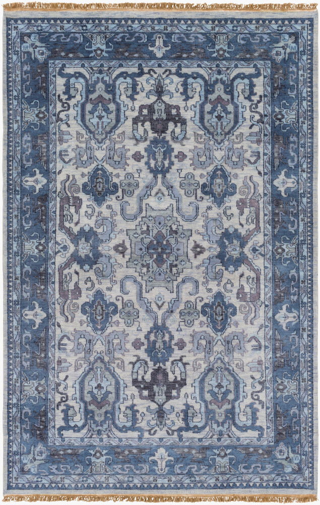 Zeus Handmade Rug, by Surya, 1'6" length x 1'6" width