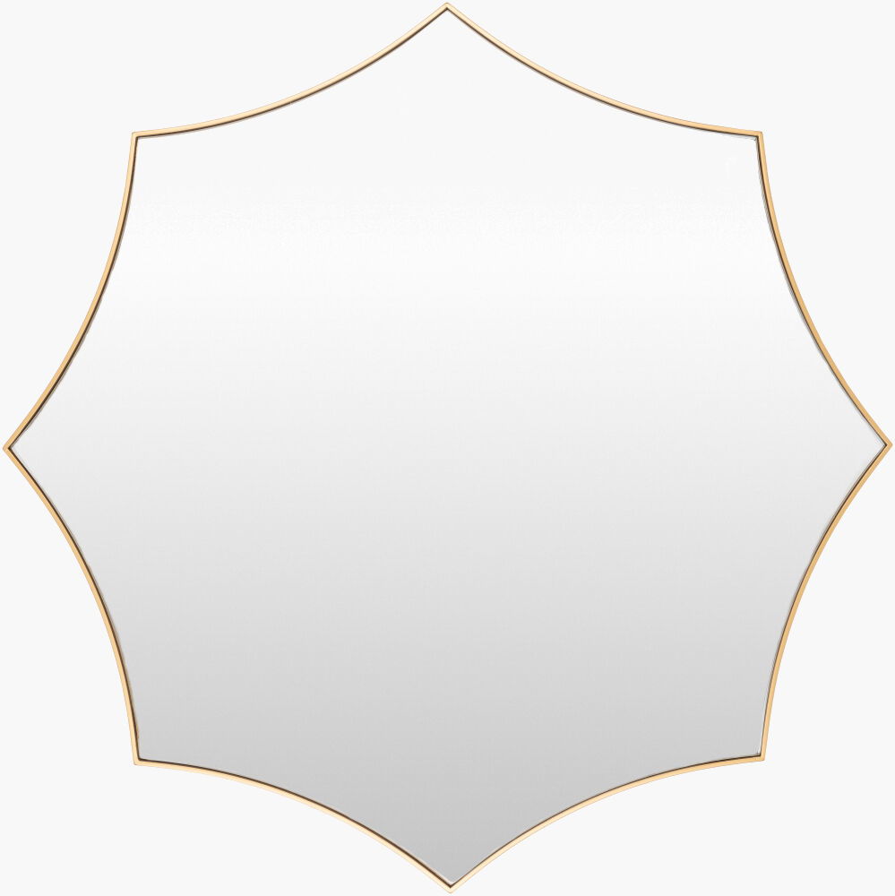 Virgo Accent Mirror, by Surya, 32" width x 32" height