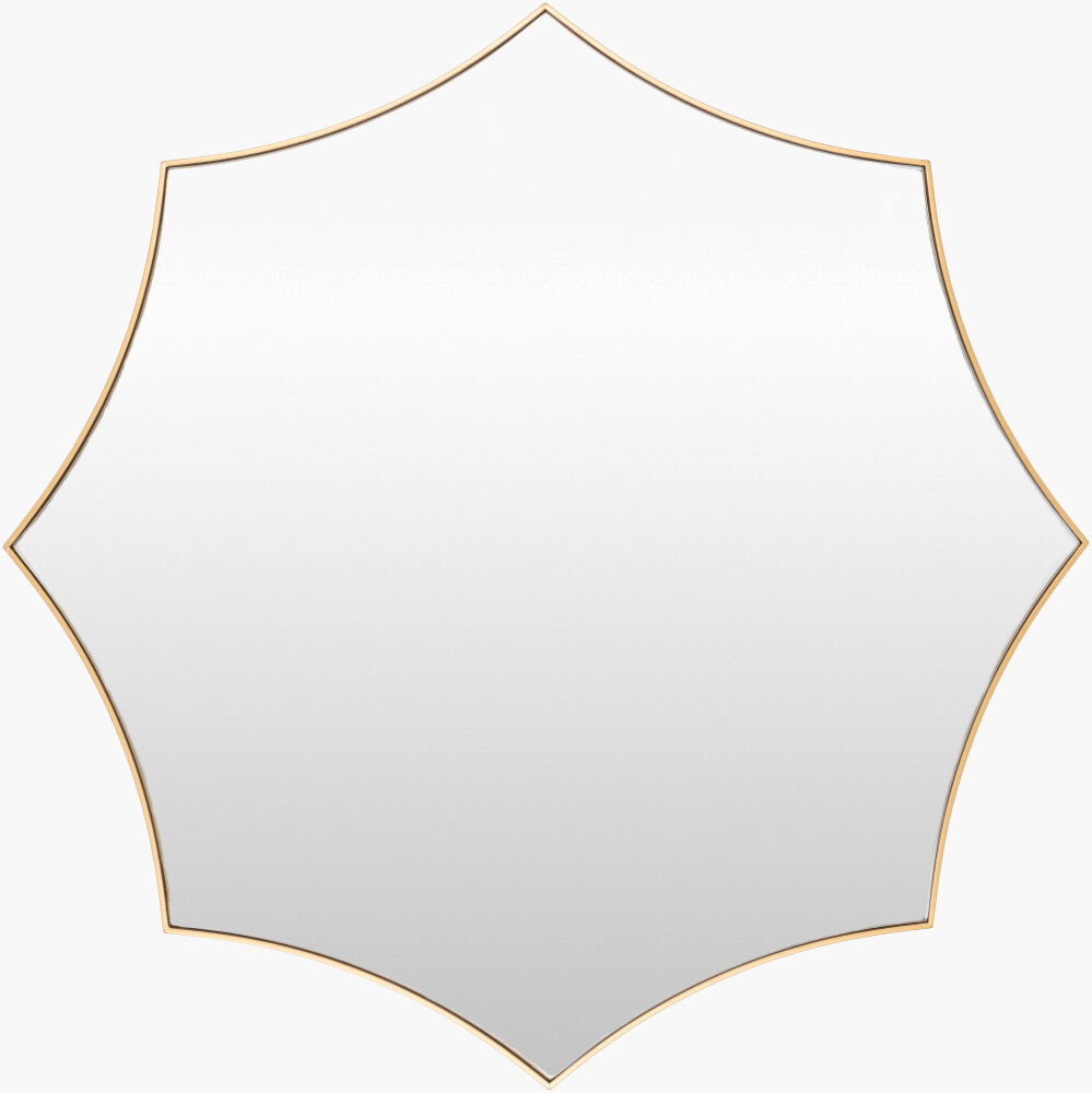 Virgo Accent Mirror, by Surya, 32" width x 32" height