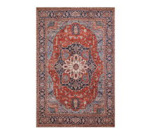 Online Designer Combined Living/Dining Sarina Persian-Style Rug, 8'5" x 12', Red