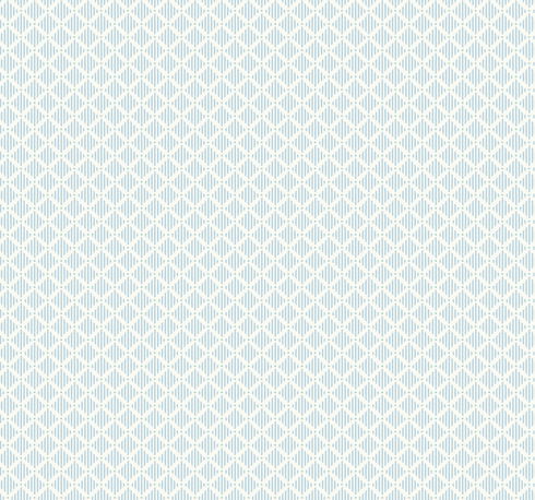 Diamond Gate Blue & White Wallpaper