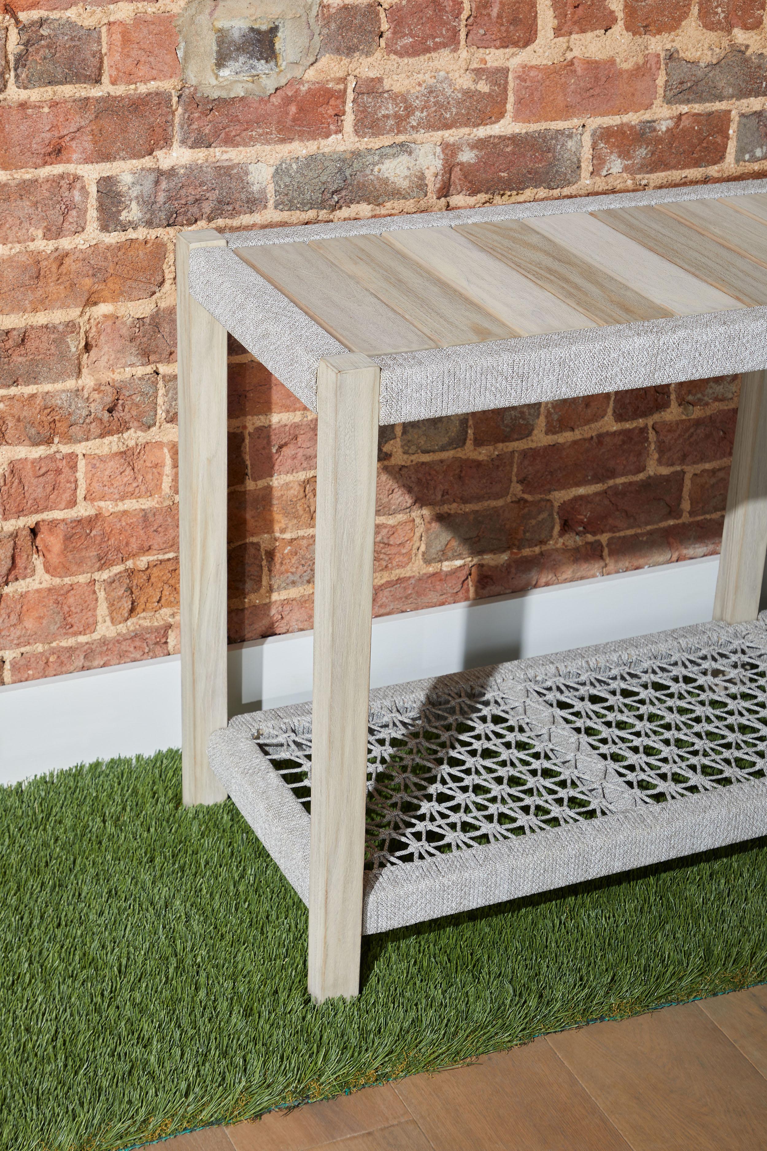 Wrap Outdoor Console Table, by Essentials for Living, 63.25" width x 30" height x 17.5" depth View 7
