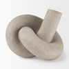 Otto  Sandstone Resin Large Knot Sculpture Decorative Object, by Mercana, 12.01" length x 10.47" width x 7.48" height thumbnail 6