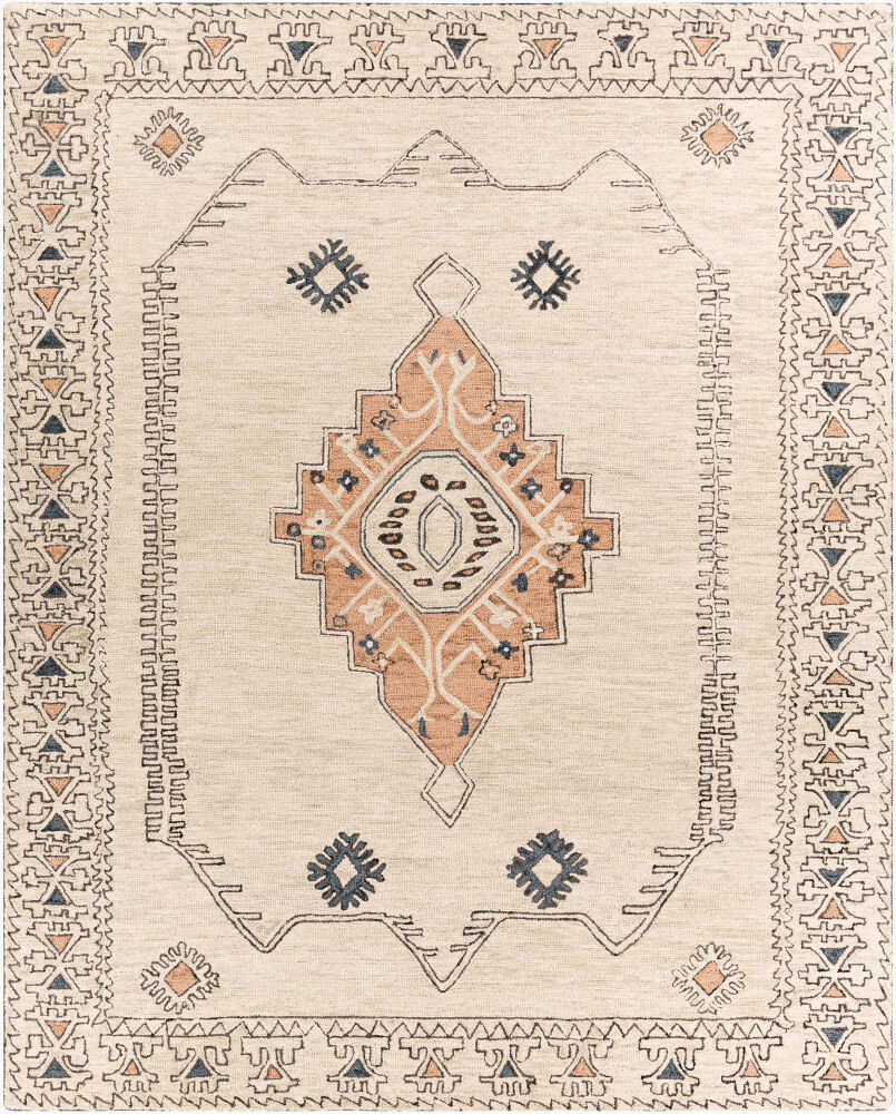 Urfa Handmade Rug, by Surya, 1'6" length x 1'6" width