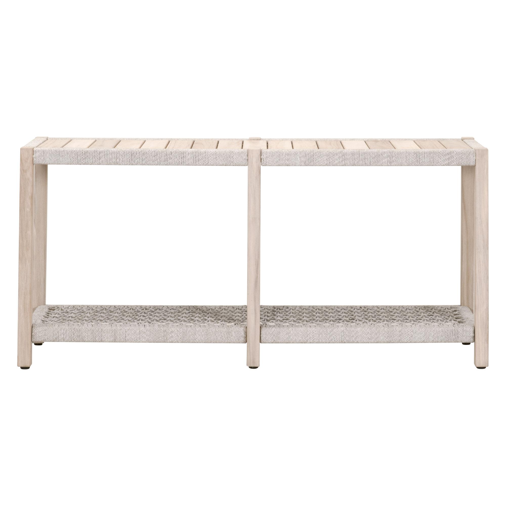 Wrap Outdoor Console Table, by Essentials for Living, 63.25" width x 30" height x 17.5" depth View 1