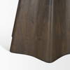 Jovani 60' Round Pedestal Dining Table | Modern | Dark Brown Wood | Seats 6, by Mercana, 60" length x 60" width x 30" height thumbnail 10
