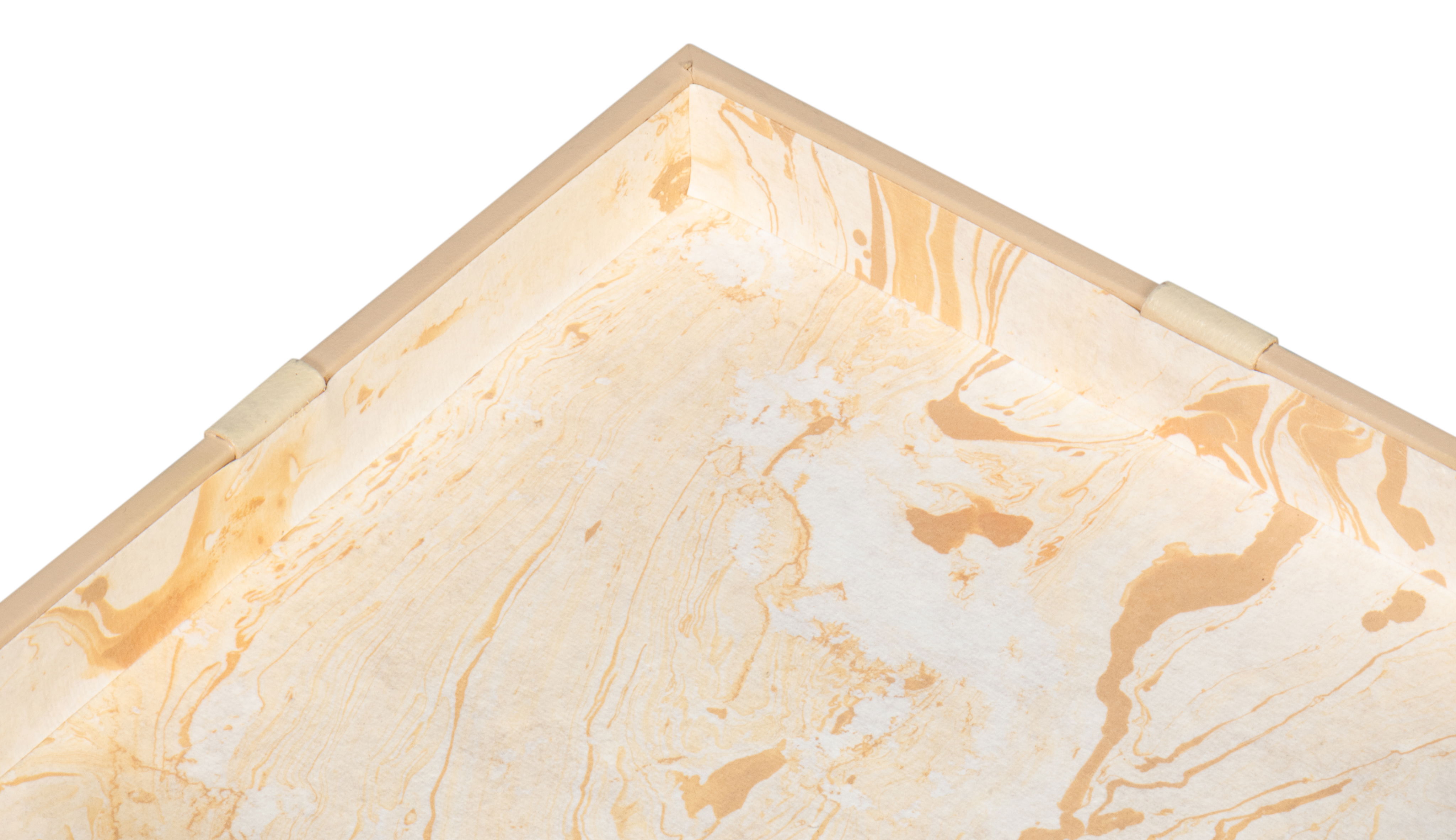 Ferrell Leather Holiday Boxes,S/3,Taupe, Decor by Sarreid, 8" length x 8" width x 9" height View 5