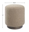 Avila Latte Round Ottoman thumbnail 2