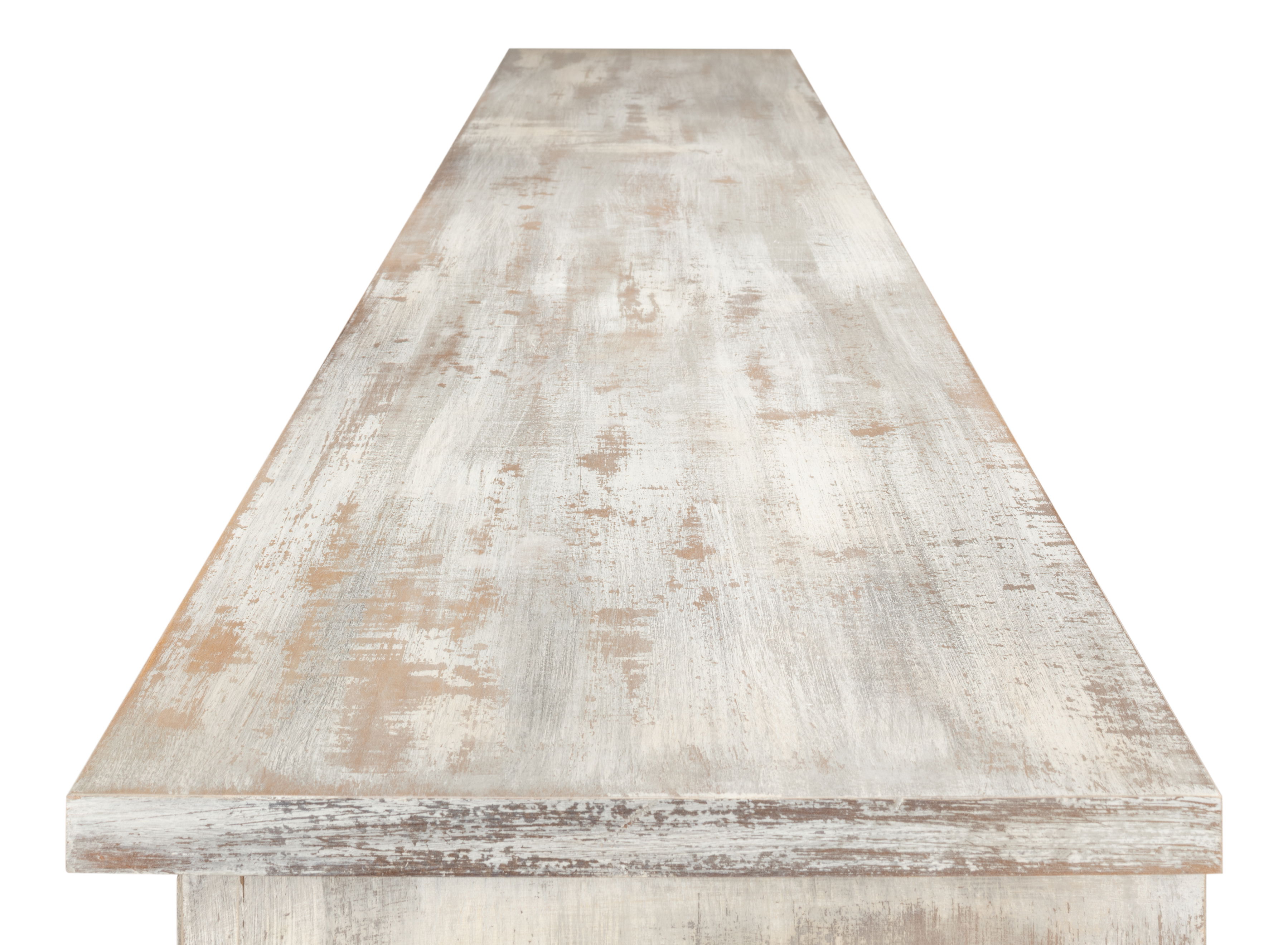 Bellagio Sideboard, 96',Grey Oak, Cabinets & Sideboard by Sarreid, 96" length x 15" width x 43" height View 5