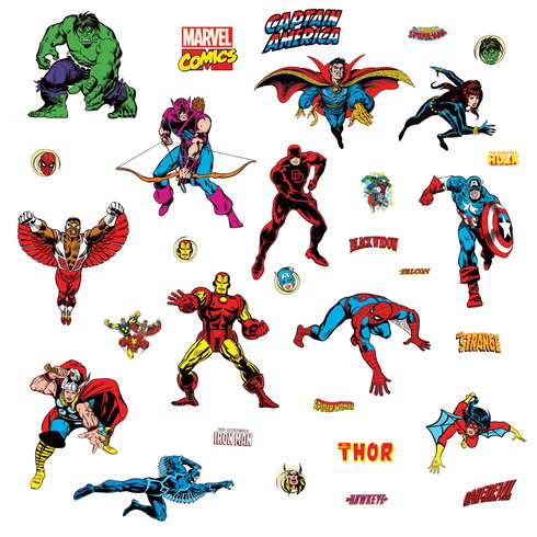 Marvel Classics Wall Decals