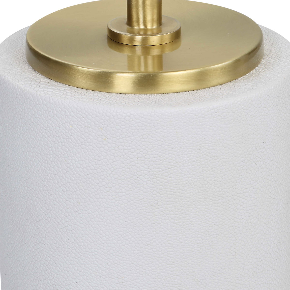 Laurier White Drink Table, Furniture by Uttermost, 11.75" width x 24.75" height x 11.75" depth View 4