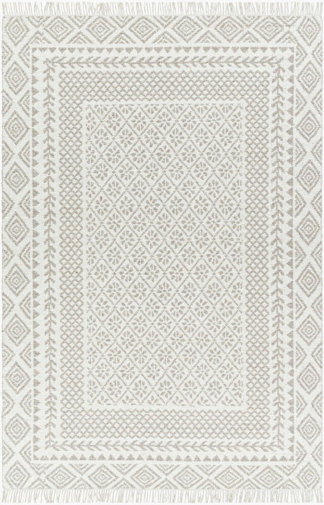 Mardin Handmade Rug, by Surya, 1'6" length x 1'6" width