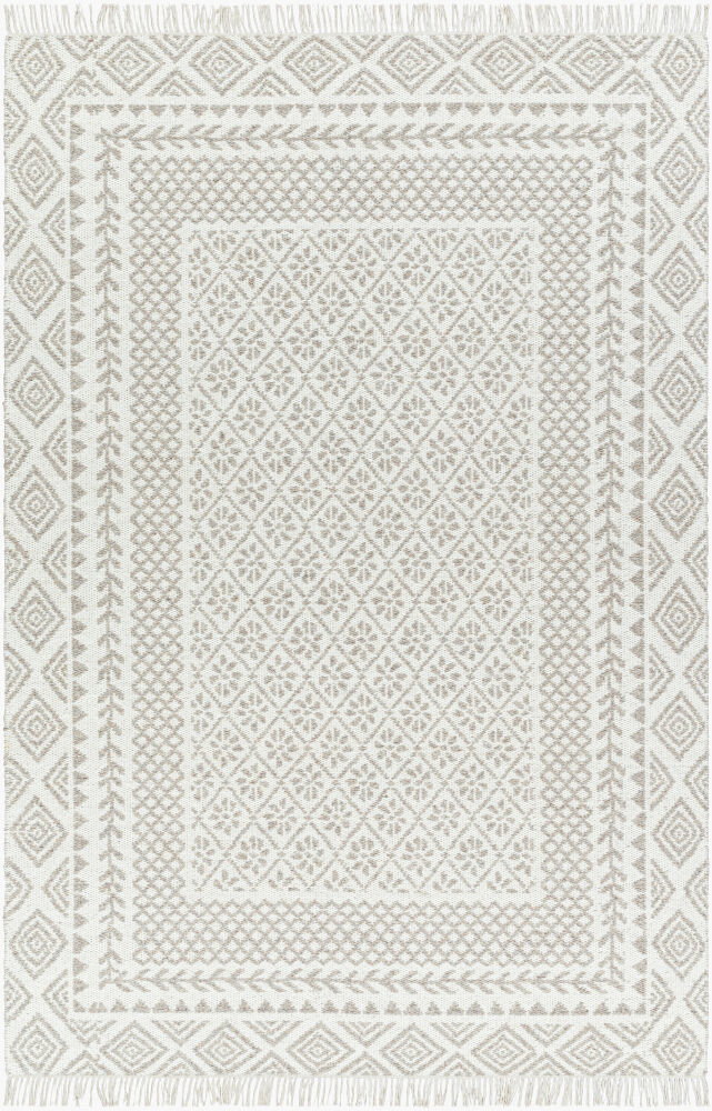 Mardin Handmade Rug, by Surya, 1'6" length x 1'6" width
