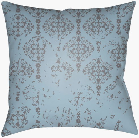 Moody Damask Accent Pillow