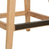 Klismos Off-White Fabric Counter Stool, Counter & Bar Stool by Uttermost, 20" width x 38.25" height x 21.5" depth thumbnail 9