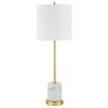 Turret Gold Buffet Lamp, Table Lamp by Uttermost, 10" width x 29.5" height x 10" depth thumbnail 5