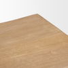 Taniel Light Brown Wood with Black Metal Stool thumbnail 5