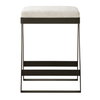Hover Iron Counter Stool, Counter & Bar Stool by Uttermost, 18.25" width x 26" height x 14.25" depth thumbnail 1