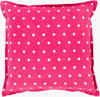 Polka Dot Accent Pillow Poly, Decorative Pillow by Surya, 20" length x 20" width thumbnail