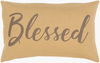 Blessings Lumbar Pillow, Decorative Pillow by Surya, 13" length x 20" width thumbnail