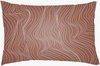 Modern Lines Lumbar Pillow, Decorative Pillow by Surya, 14" length x 22" width thumbnail