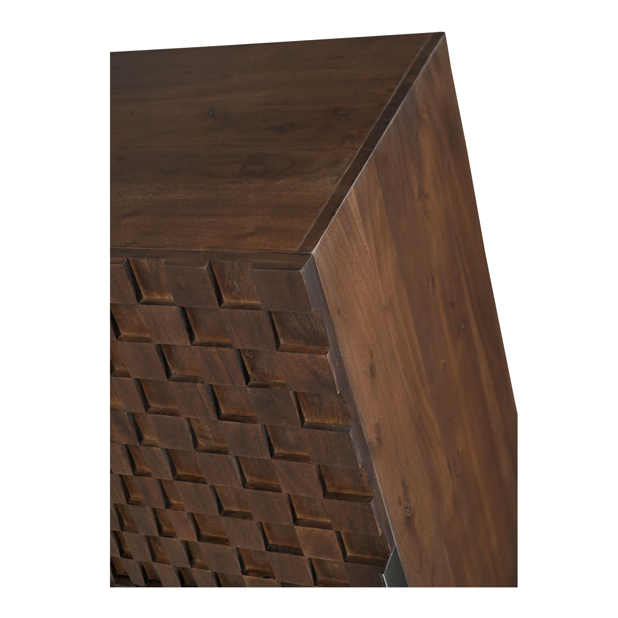 Easton Sideboard Brown, Cabinets & Sideboard by Moe's Home, 75" width x 30" height x 18" depth View 4