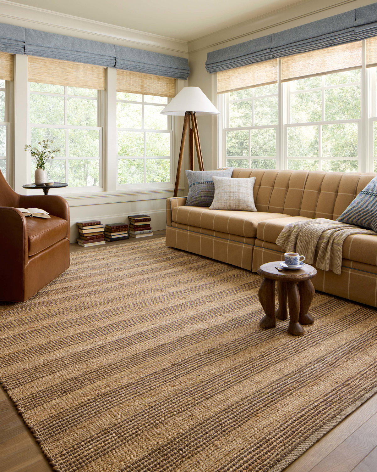 Chris Loves Julia x Loloi Judy Rug, 7'9" length x 9'9" width View 2