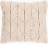 Migramah Accent Pillow, Decorative Pillow by Surya, 18" length x 18" width thumbnail