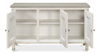 Louis Xvi Buffet,White/White,Gray Quartz, Cabinets & Sideboard by Sarreid, 60" length x 18" width x 34" height thumbnail 9