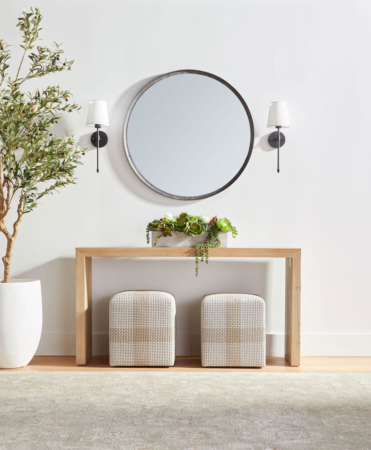 Reed Console Table, by Essentials for Living, 58" width x 30" height x 15" depth View 10