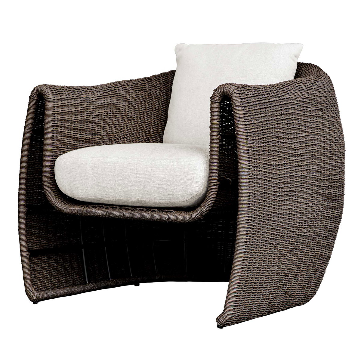 Tropic Outdoor Lounge Chair, Furniture by Uttermost, 32" width x 30.75" height x 36.5" depth View 5