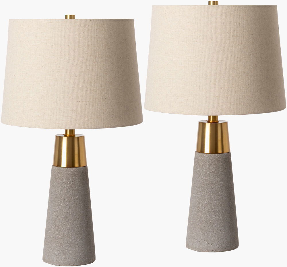 Catania Accent Table Lamp, by Surya, 14" width x 25" height