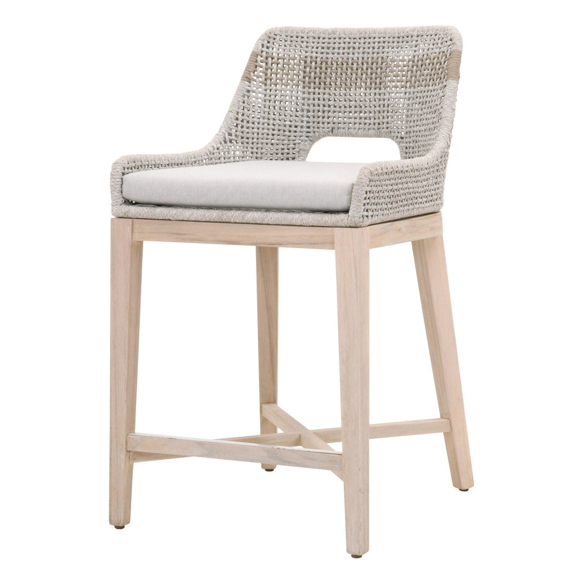 Tapestry Outdoor Counter Stool, Dining Chair by Essentials for Living, 21" width x 35" height x 22" depth View 2