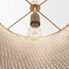 Tosha 1-Light Tapered Cotton Rope Drum Pendant, by Mercana, 24" length x 24" width x 13.5" height thumbnail 9