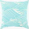Mizu Accent Pillow, Decorative Pillow by Surya, 18" length x 18" width thumbnail