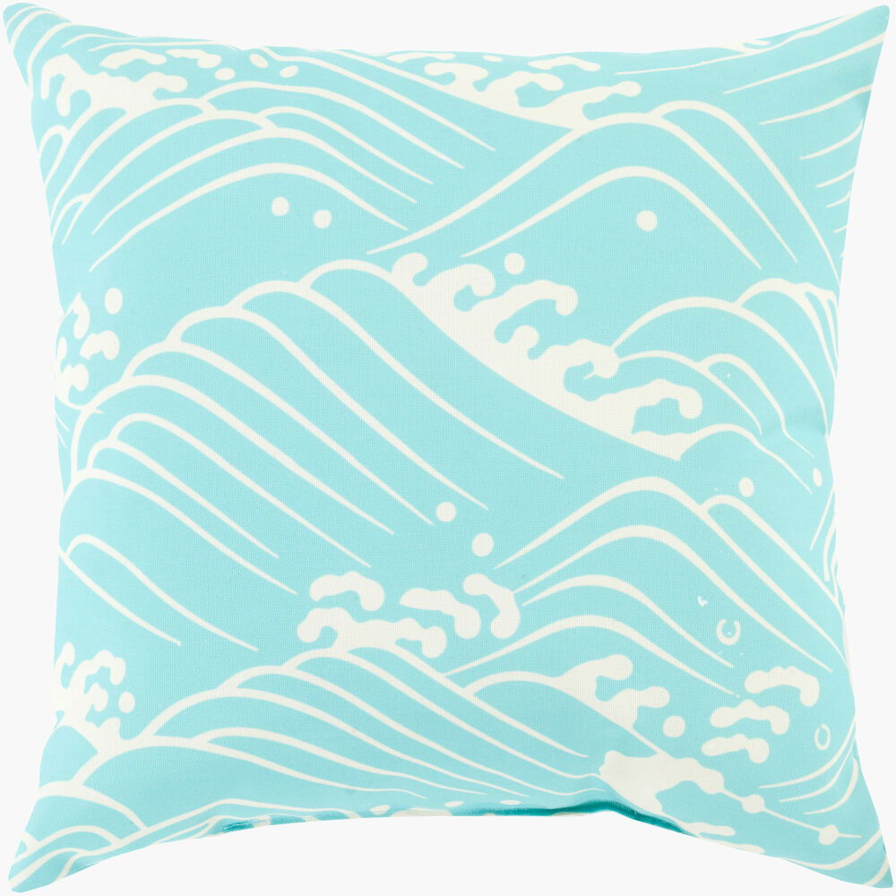 Mizu Accent Pillow, Decorative Pillow by Surya, 18" length x 18" width
