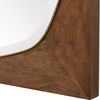 Garonne Square Walnut Mirror, by Uttermost, 40" width x 40" height x 1.75" depth thumbnail 6