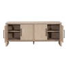 Halloway Media Sideboard, Cabinets & Sideboard by Essentials for Living, 74" width x 32" height x 18.5" depth thumbnail 2