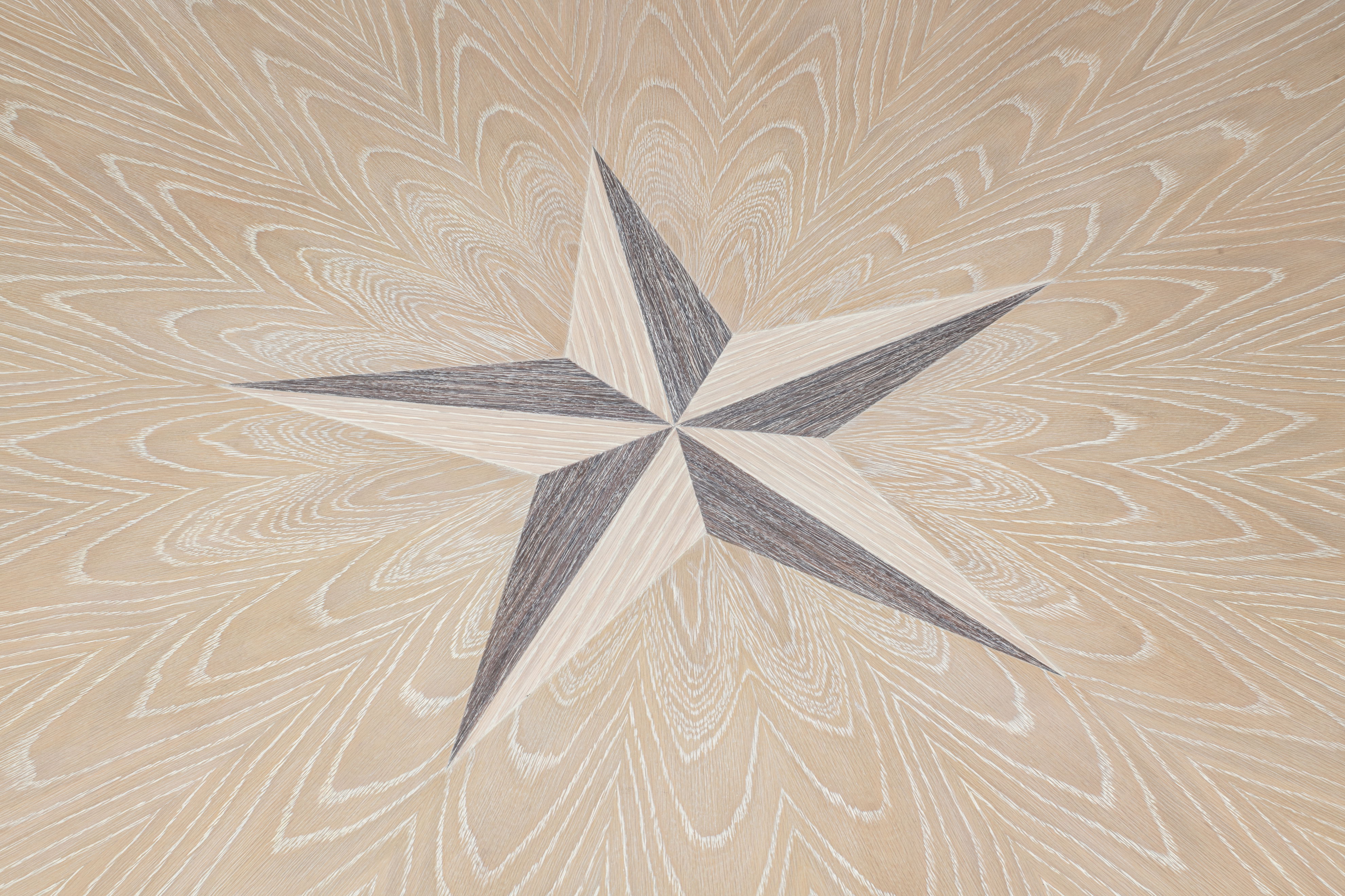 Samuel Dining Table, by Sarreid, 54" length x 54" width x 30" height View 11