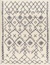 Lykke Machine Woven Rug, by Surya, 6'11.86" length x 5'2.99" width thumbnail