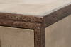 Roland Sideboard Shagreen Charcoal Grey, by Sarreid, 1'8" length x 3'4" width x 2'8" height thumbnail 6