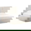 Zully Bed Queen Taupe thumbnail 0
