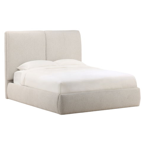 Zully Bed Queen Taupe
