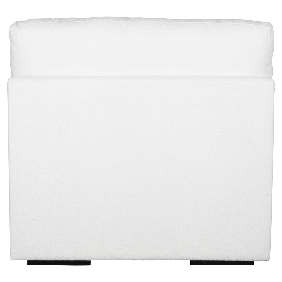 Refuge Armless Arctic White Sofa, Furniture by Uttermost, 40" width x 30" height x 37.5" depth View 7