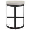 Ivanna Black Iron Counter Stool, Counter & Bar Stool by Uttermost, 18" width x 26" height x 14.5" depth thumbnail 5