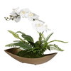 Transcend Orchid Centerpiece, Artificial Plants & Flower by Uttermost, 18" width x 16" height x 16" depth thumbnail 3